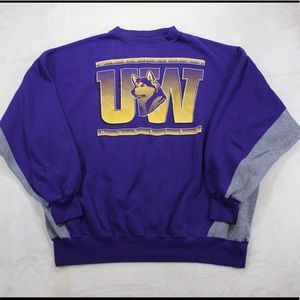 Vintage University of Washington Huskies Crewneck